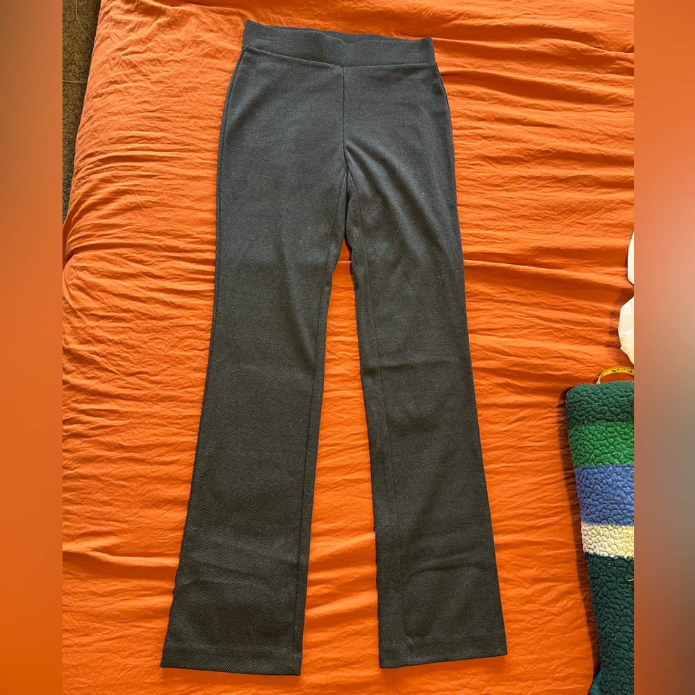 Time and Tru Charcoal Textured Pants